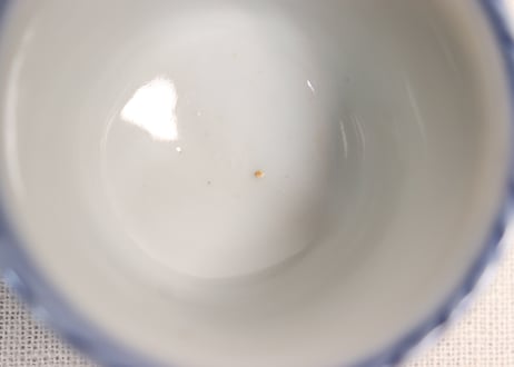 明治前期染付兎図向付①