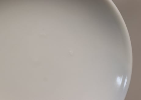 明治後期～大正染付渦巻図蓋茶碗