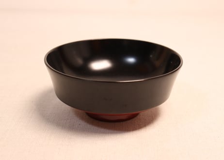 内黒外赤黒蒔絵蛤図吸物椀①汚れ