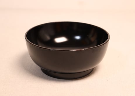 総黒蒔絵牡丹図菓子椀②小傷