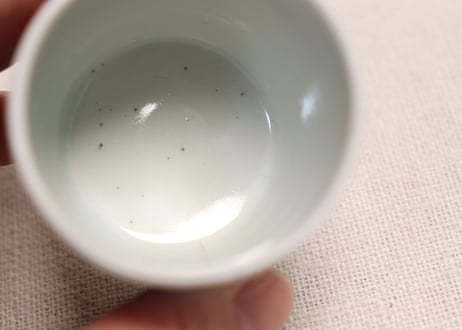江戸幕末染付山水図のぞき