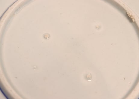 明治後期～大正銅判花鳥図7寸皿①