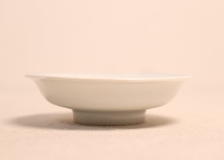 江戸幕末染付菊図小皿①