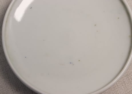 明治後期~大正染付松竹梅図蓋茶碗