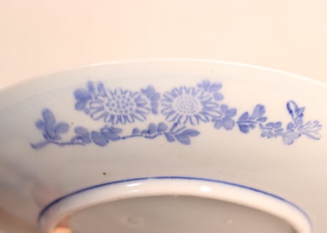 明治後期～大正銅判花鳥図7寸皿①