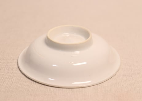 江戸幕末染付菊図小皿①