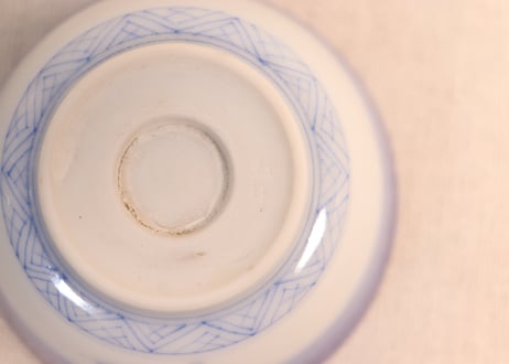 明治後期~大正染付煎茶碗