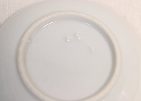 明治後期～大正銅判千鳥図小皿①