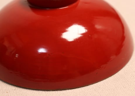 皆朱蒔絵松鶴図吸物椀①