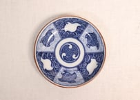 明治後期～大正銅判千鳥図小皿①