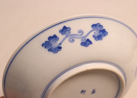 明治後期~大正銅判松竹梅図6寸皿