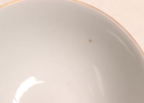 明治後期~大正九谷焼色絵松竹梅図蓋茶碗