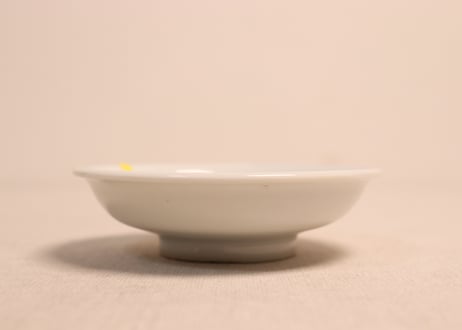 江戸幕末染付菊図小皿④小ニュウ