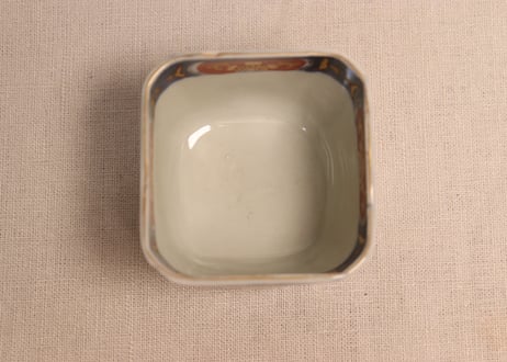 明治前期色絵花と富士図角向付
