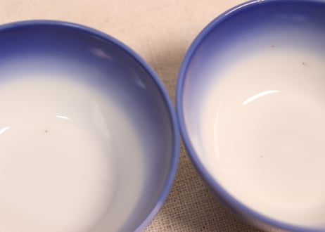明治後期~大正染付煎茶碗