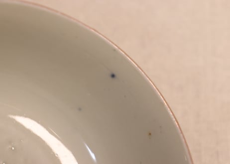 明治前期色絵松竹梅図蒸茶碗
