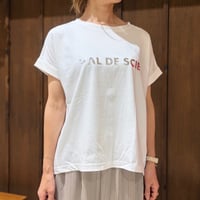 CLOCHE  箔ロゴ Tee (ホワイト)
