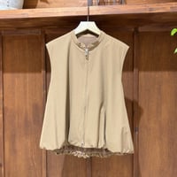 CLOCHE  接触冷感バルーンジップベスト