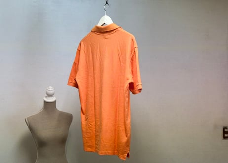 hermes orange polo shirt