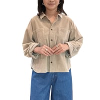 コーデュロイ　シャツジャケット