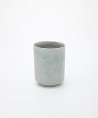 浅井庸佑 青磁筒湯呑 大 45