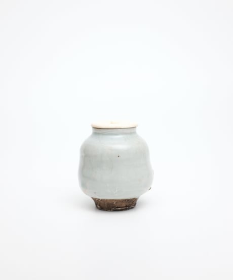 李朝辰砂茶入【自在屋 夏の小さな即売会出品】