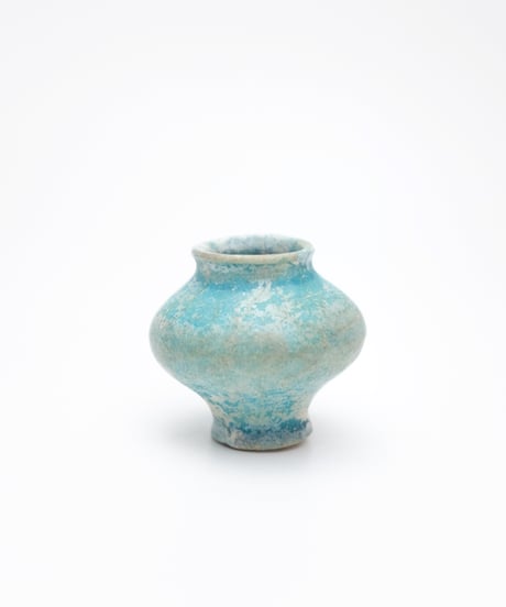 緑釉小壺 グルガン出土 12世紀  江上波夫箱