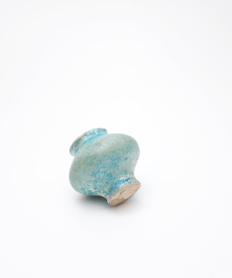 緑釉小壺 グルガン出土 12世紀  江上波夫箱