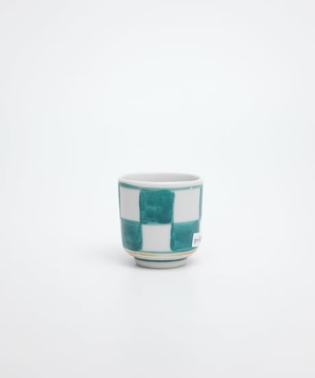 白洲正子旧蔵 市松猪口【自在屋 夏の小さな即売会出品】