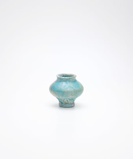 緑釉小壺 グルガン出土 12世紀  江上波夫箱