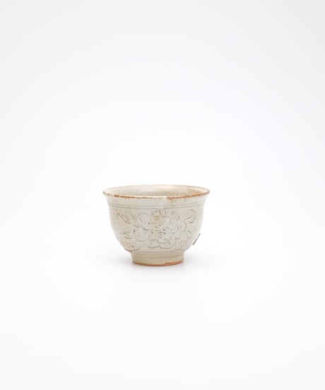 斎藤有希子　御本手牡丹茶杯