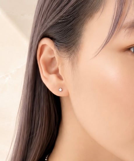 [ピアス] aucaミニスター（素材：ステンレス)