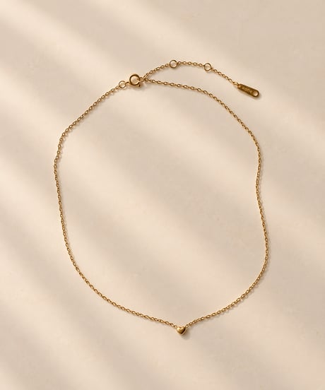 [ネックレス]aucaミニハート（素材：ステンレス）