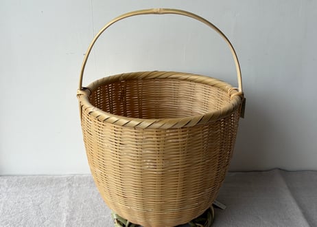 手さげかご (菊底） ＿勢司恵美