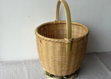 手さげかご (菊底） ＿勢司恵美