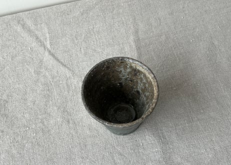 呉須灰釉　フリーカップ＿田鶴濱守人
