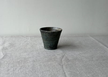 呉須灰釉　フリーカップ＿田鶴濱守人