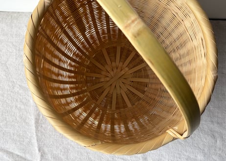 手さげかご (菊底） ＿勢司恵美