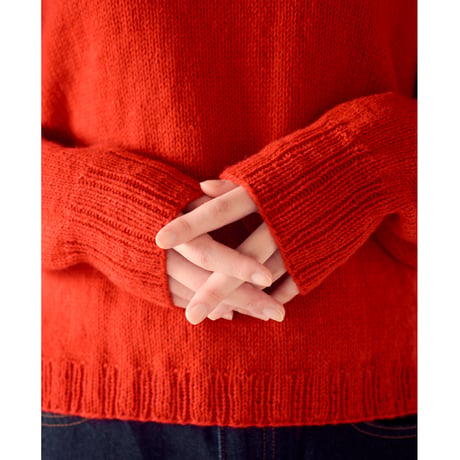 【編み図】SKI Cashmere100 Pullover