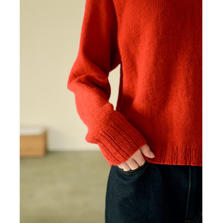 【編み図】SKI Cashmere100 Pullover