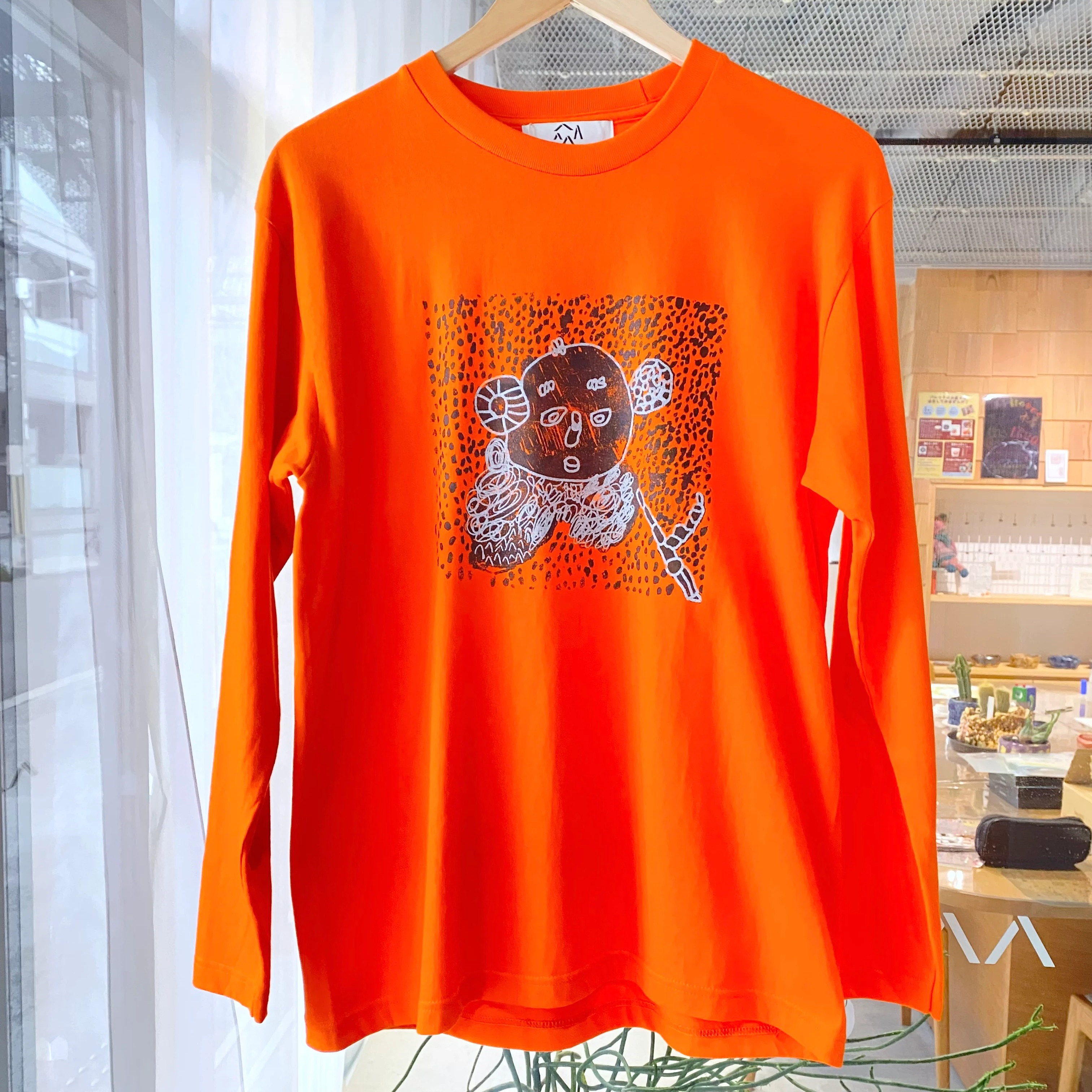 こあらページ コアラ / orange 長袖Tシャツ [by こつき] | PALETTE