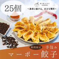 手包みマーボー餃子
