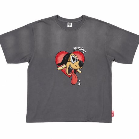 ND Heart Tee (Charcoal)