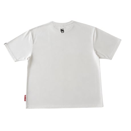 Rhinestone Script Tee(Black/White)