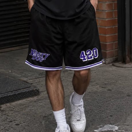 Basketball Jersey Shorts (Black)