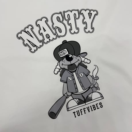 BaseBallDog Tee (Black/White)