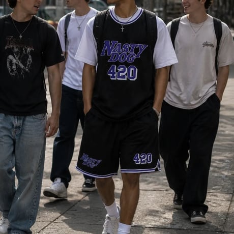 Basketball Jersey Shorts (Black)