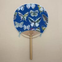 房州うちわ [蝶]  / Round Fun -Butterfly-