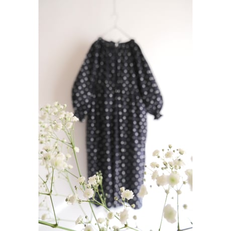 Sister  /  polkadot　Navy