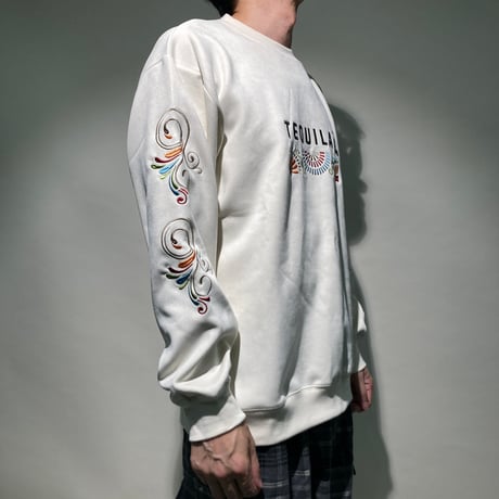 テキーラスエードクルーネックL/S